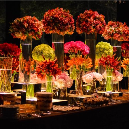 Decoración iluminada